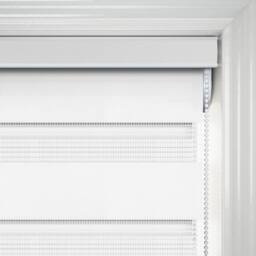 New Edge Blinds Soft White Dimout Day & Night Roller Blind (240cm drop) - Size: 130 cm - thumbnail 3