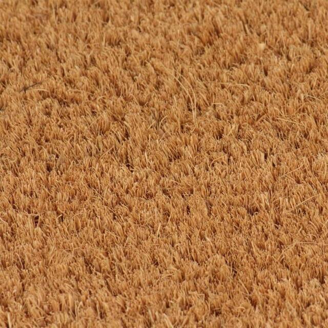 Berkfield Home Durable Door Mats 5 pcs Natural 40x60 cm Tufted Coir in Brown - image 1