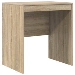 Berkfield Home Computer Desk Sonoma oak Engineered wood 70 x 50 x 76 cm in Light Brown