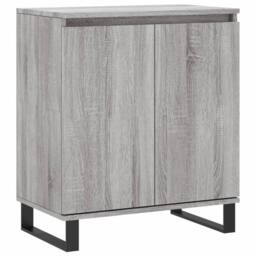 Berkfield Home Sideboard Grey Sonoma 60x35x70 cm Engineered Wood - Size: 60 x 35 x 70 cm - thumbnail 3