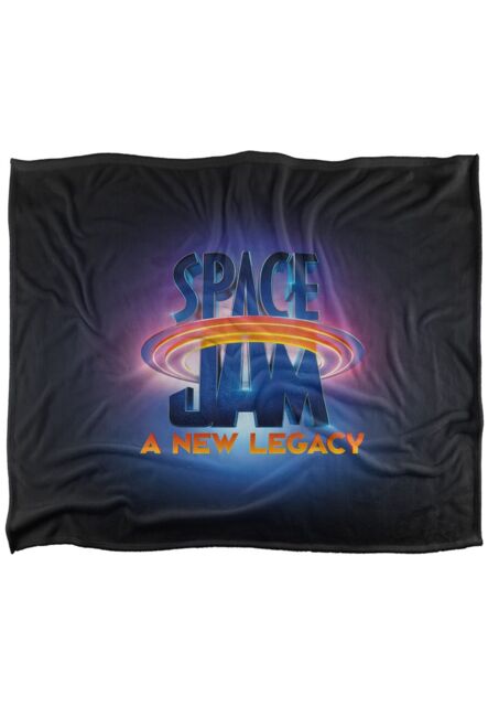 Warner Brothers Space Jam 2 Silky Touch Super Soft Throw Blanket 152x127cm in White - Size: 152x127 cm - image 1
