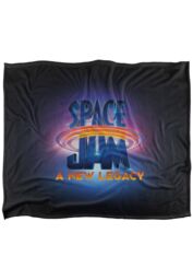 Warner Brothers Space Jam 2 Silky Touch Super Soft Throw Blanket 152x127cm in White - Size: 152x127 cm - thumbnail 1