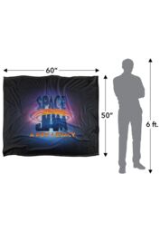 Warner Brothers Space Jam 2 Silky Touch Super Soft Throw Blanket 152x127cm in White - Size: 152x127 cm - thumbnail 3