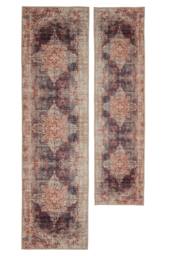 Kukoon Distressed Copper Soft Chenille Washable Living Room Area Rug - Size: 60 cm x 240 cm - thumbnail 7
