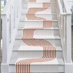 runrug Stair Runner Carpet - Reversible & Durable, 2mm - 'Tequila Sunrise' in Terracotta - Size: 70 cm x 720 cm - thumbnail 2