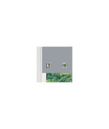 New Edge Blinds Square Eyelet Edge Roller Blind 165cm Drop Light Grey - Size: 115 cm width x 165 cm drop - thumbnail 2
