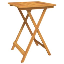 Berkfield Home 3-Piece Garden Bistro Set - Solid Acacia Wood in Brown - thumbnail 6