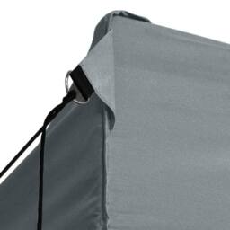 Berkfield Home Foldable Tent with 3 Walls 3x4.5 m Anthracite in Charcoal - thumbnail 3