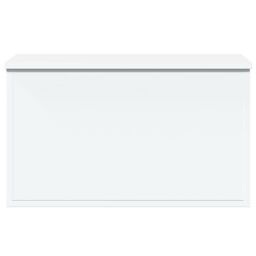 Berkfield Home Storage Box White 60x35x35 cm Engineered Wood - Size: 60 x 35 x 35 cm - thumbnail 4