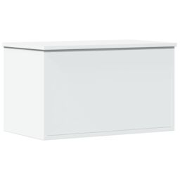 Berkfield Home Storage Box White 60x35x35 cm Engineered Wood - Size: 60 x 35 x 35 cm - thumbnail 6