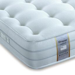 Bedmaster Indigo 2000 Pocket Sprung Cool Foam Mattress in White - Size: Double