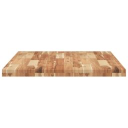 Berkfield Home Desk Top Oil Finished 120x70x4 cm Solid Wood Acacia in Brown - Size: 120 x 70 x 4 cm - thumbnail 5