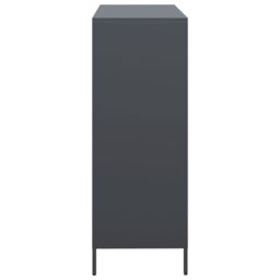 Berkfield Home Highboard¬†Anthracite 101.5x39x103.5 cm Steel - thumbnail 6