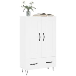 Berkfield Home Highboard White 69.5x31x115 cm Engineered Wood - thumbnail 3