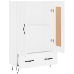 Berkfield Home Highboard White 69.5x31x115 cm Engineered Wood - thumbnail 6