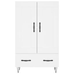 Berkfield Home Highboard White 69.5x31x115 cm Engineered Wood - thumbnail 5