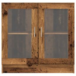 Berkfield Home Book Cabinet Old Wood 82.5x30.5x80 cm Engineered Wood in Brown - thumbnail 5