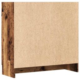 Berkfield Home Book Cabinet Old Wood 82.5x30.5x80 cm Engineered Wood in Brown - thumbnail 7
