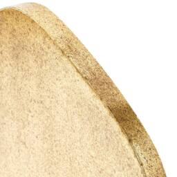 Wyld and Coco Brass-Finish Wall Clock 78 x 50 cm Irregular Shape Black Hands in Bronze - thumbnail 5