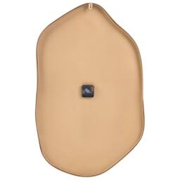 Wyld and Coco Brass-Finish Wall Clock 78 x 50 cm Irregular Shape Black Hands in Bronze - thumbnail 3