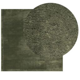 Berkfield Home Rug HUARTE Short Pile Soft & Washable Forest Green 240x240 cm - Size: Medium - thumbnail 3