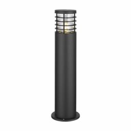 First Choice Lighting Set of 2 Bloom - Black IP44 Outdoor 50cm Post Lights - thumbnail 2