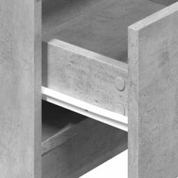 Berkfield Home Bedside Cabinet with 2 Drawers Concrete Grey 40x36x50 cm - Size: 40 x 36 x 50 cm - thumbnail 8