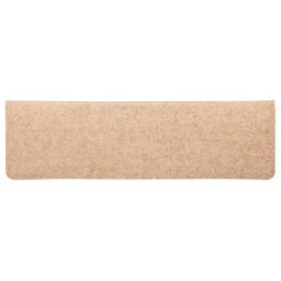 Berkfield Home Stair Mats 10 pcs Brown 65x21x4 cm Needle Punch - Size: Medium - thumbnail 5