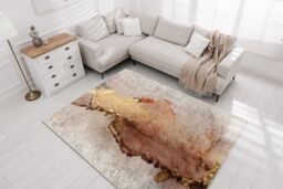 RugsX Miro Rug in Beige - Size: 160 cm x 220 cm - thumbnail 5