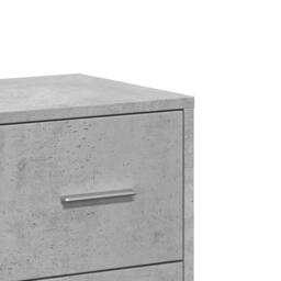Berkfield Home Sideboard Concrete Grey 60x31x84 cm Engineered Wood - Size: 60 x 31 x 84 cm - thumbnail 9