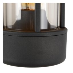 Lucide 'LORI' Non Dimmable Stylish Day Night Sensor Outdoor Wall Light 1xE27 in Black - thumbnail 5