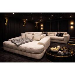 HOB Furniture Oyster Snuggle Cinema Sofa in Ivory - thumbnail 5