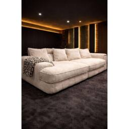 HOB Furniture Oyster Snuggle Cinema Sofa in Ivory - thumbnail 2