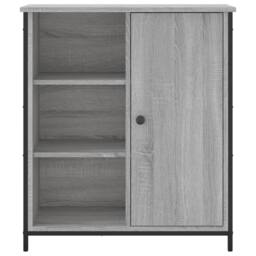 Berkfield Home Sideboard Grey Sonoma 70x30x80 cm Engineered Wood - Size: 70 x 30 x 80 cm - thumbnail 6
