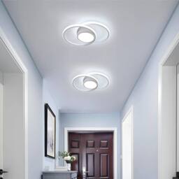 Goeco LED Ceiling Light, 42W, Modern, Round Lamp for Bedrooms, 40 cm, 6500K in White - thumbnail 7