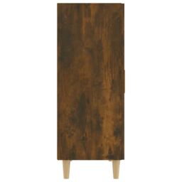 Berkfield Home Sideboard Smoked Oak 70x34x90 cm Engineered Wood in Brown - Size: 70 x 34 x 90 cm - thumbnail 4