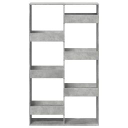 Berkfield Home Bookcase Concrete Grey 100x33x175 cm Engineered Wood - Size: 100 x 33 x 175 cm - thumbnail 4
