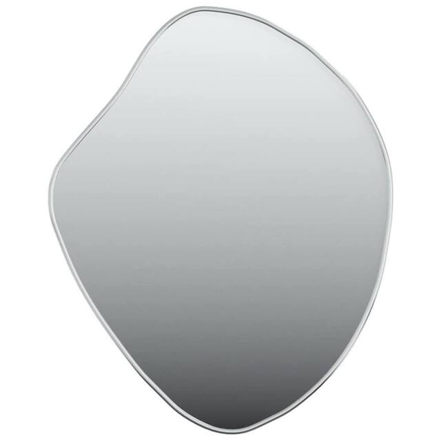 Berkfield Home Wall Mirror Silver 60x50 cm - image 1