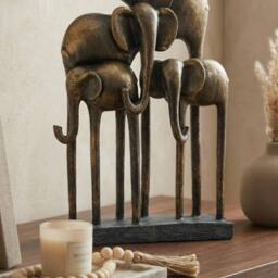 Garden Greatness Standing Elephant Sanctuary Ornament in Bronze - Size: 1 Pack - thumbnail 2