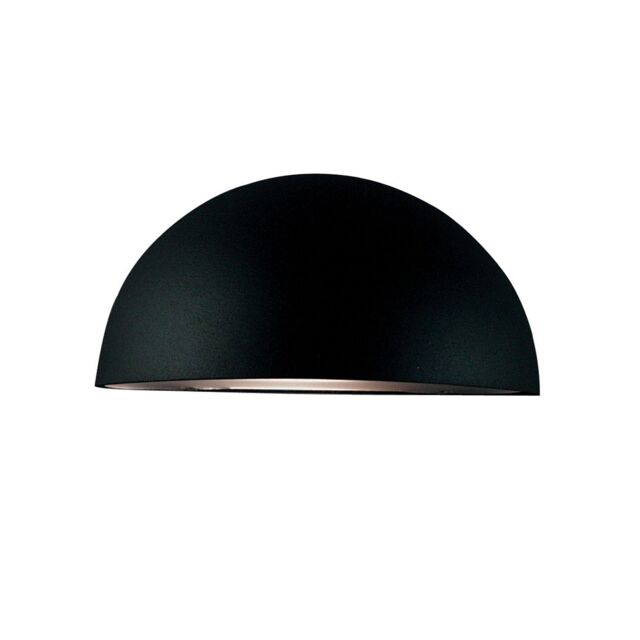 Nordlux Modern Outdoor Wall Light Black Metal E27 Weatherproof - Mains Powered, IP33 - image 1