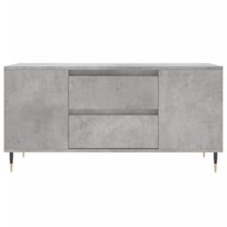 Berkfield Home Coffee Table Concrete Grey 102x44.5x50 cm Engineered Wood - thumbnail 5
