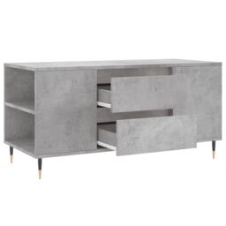 Berkfield Home Coffee Table Concrete Grey 102x44.5x50 cm Engineered Wood - thumbnail 6