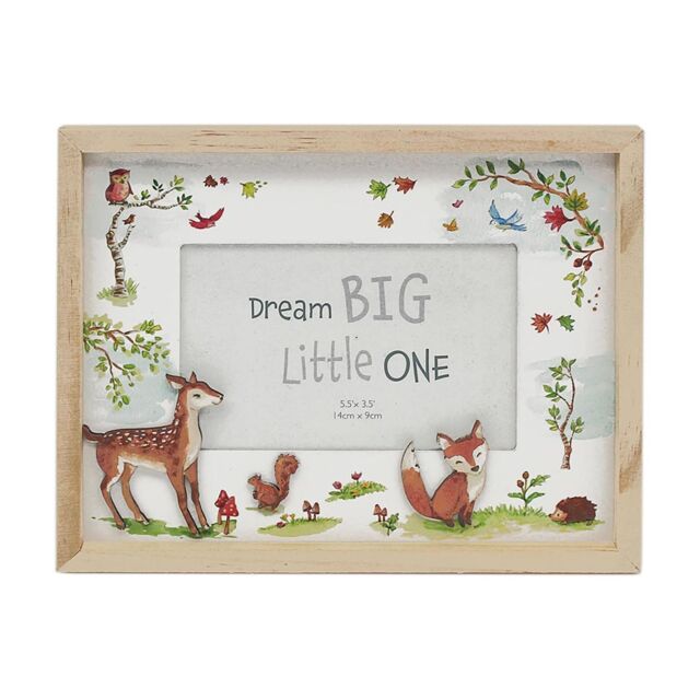 Lesser & Pavey Woodland Forest Friends Photo Frame in Brown