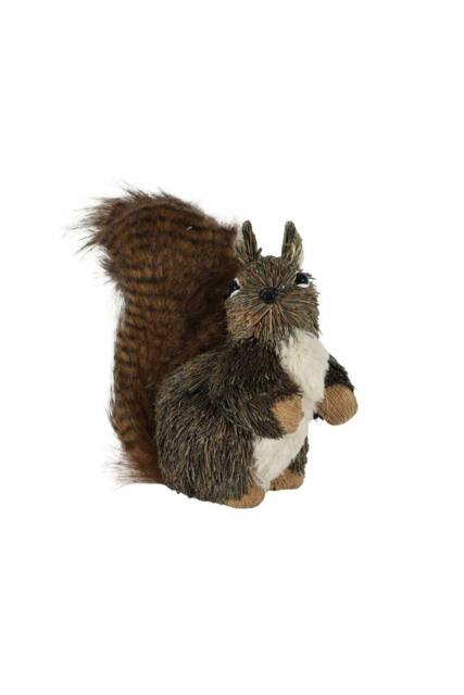 KDMD Standing Squirrel Ornament 25cm in Brown - image 1
