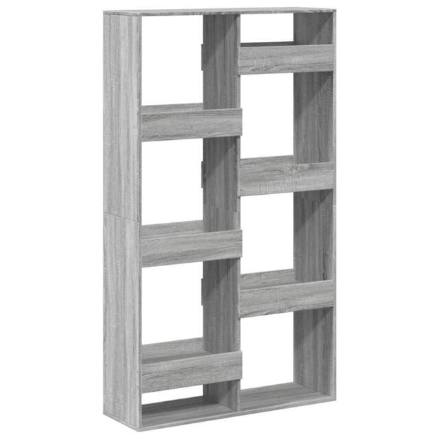 Berkfield Home Room Divider Grey Sonoma 100x33x175 cm Engineered Wood - Size: 100 x 33 x 175 cm - image 1