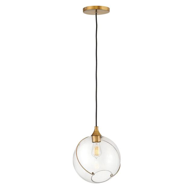 Netlighting Lisa McDennon by Hinkley Skye 1 Light Pendant Heritage Brass in Yellow - image 1