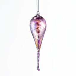 Sienna Glass 16cm Friendship Droplet Fairy in Pink - thumbnail 2
