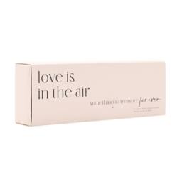 Amore by Juliana Set of 3 Heart Candles - Love Is In The Air in White - thumbnail 6