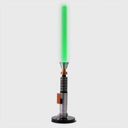 Menkind Star Wars Luke Skywalker Lightsaber USB Desk Lamp in Silver - thumbnail 3