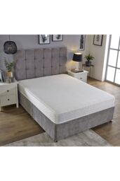 eXtreme Comfort Ltd Budget Memory Sprung Mattress Entry-Level Hybrid Design Comfortable in White - Size: Small Double - thumbnail 1